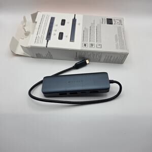 Open Box Hyper HyperDrive Next 6-Port USB-C Hub HDMI 4K 100W PD SD 10Gbps